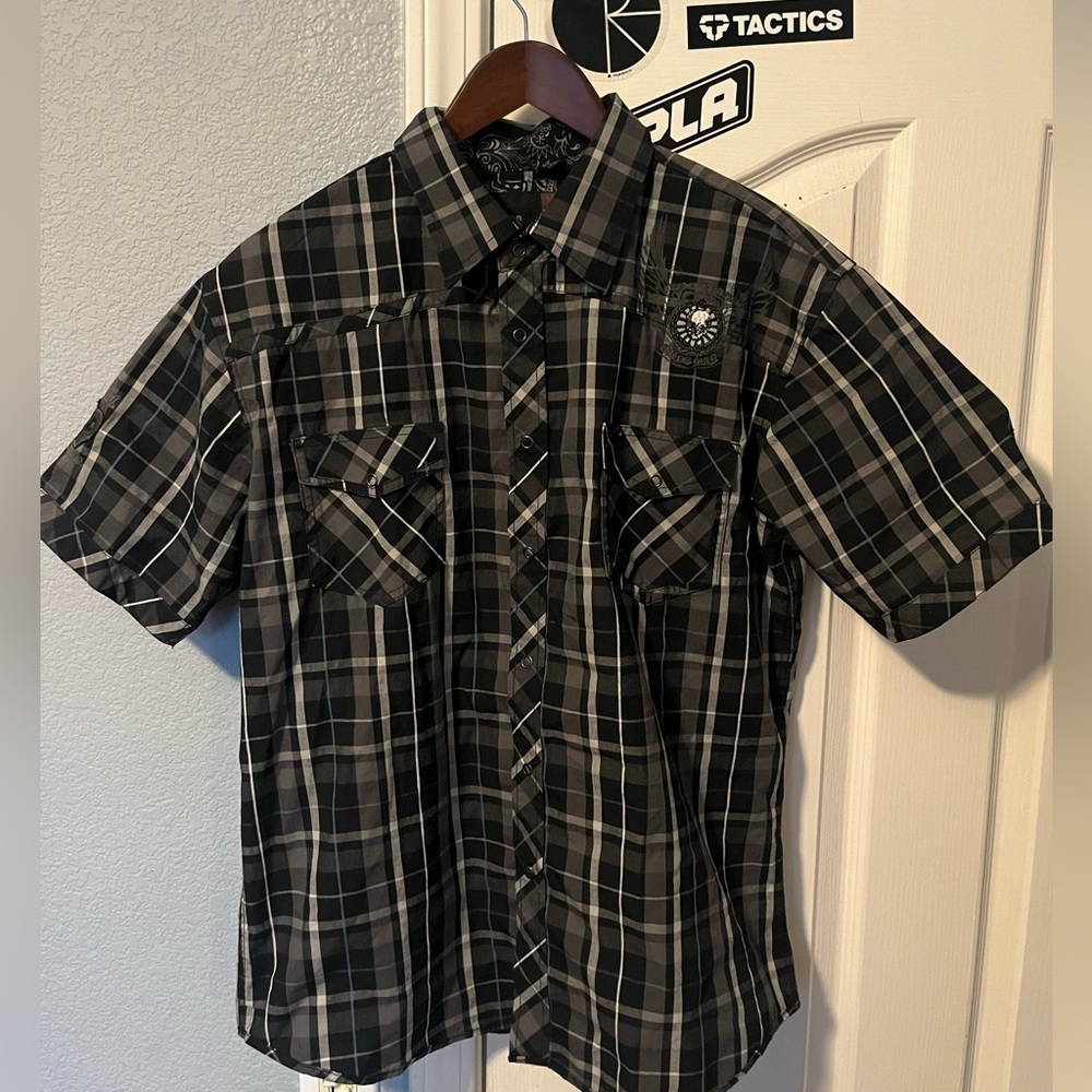 Micros Y2K button up